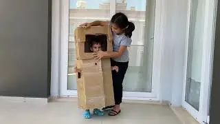 Robot kostümü zuzu Talha