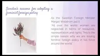 Sweden's Foreign Policy