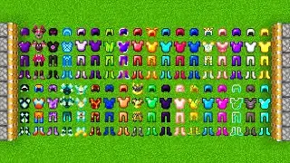 all minecraft armor combined?