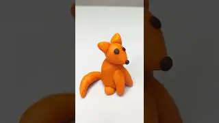 Play dough Fox #funtoys #learningvideos #animals #playdoh