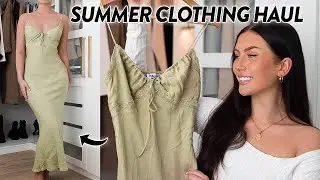 SUMMER TRY ON CLOTHING HAUL 2022! all from princess polly (with discount code!) AD | Hannah Ren&eacute;e