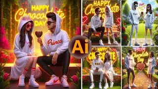 Chocolate Day Ai Photo Editing || Instagram Viral Chocolate Day Photo Editing Tutorial