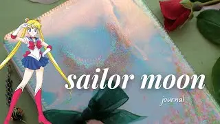 I made a journal inspired by Sailor Moon 🌙