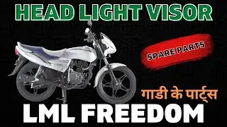 Head Light Visor for LML FREEDOM | Fiber Parts |