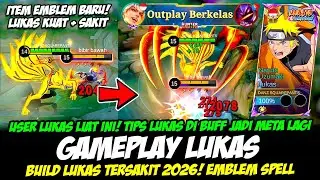LUKAS EXP META❗CARA MAIN LUKAS BUFF + LUKAS KUAT DI LANE❗ BUILD LUKAS TERBARU 2026❗LUKAS TOP GLOBAL