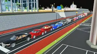 CAR LINE-UP 😱 | SAKURA SCHOOL SIMULATOR 