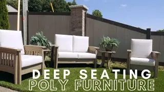 Deep Seating Outdoor Poly Furniture | Swiss Valley Furniture