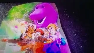 Scooby Doo Shaggy Daphne and Velma song with Barney and friends (1)