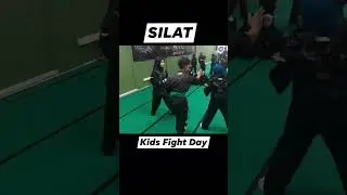 kids fighting day, SILAT #silat  #martialart #kids #sparring