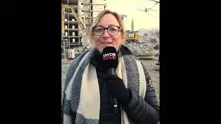 Albertville : Travaux de démolition au quartier de la Contamine