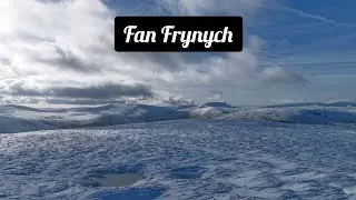4K Drone Fan Frynych 10.01.26 Brecon Beacons National Park