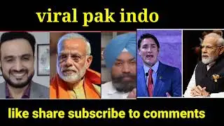 Bharat ne Canada ke 40 diplomats ko india se bahar nika pakistan fan india visa rejected😭