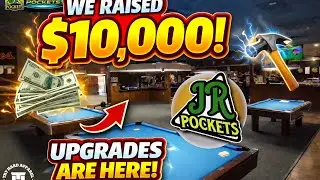 $10,000 IN POOL HALL UPGRADES | TEAM WORK