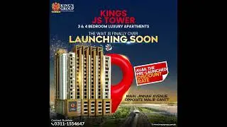 Kings JS Tower &ndash; 3 & 4 Bedroom Luxury Apartments | Opposite Malir Cantt, Jinnah Avenue Karachi.