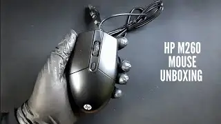 HP M260 Gaming Mouse | Unboxing | RGB backlighting | 6 Programmable Buttons | 6400 DPI
