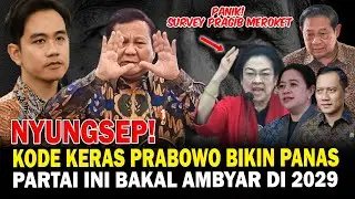 Kode Keras Prabowo Bikin Partai Ini Nyungsep di 2029!