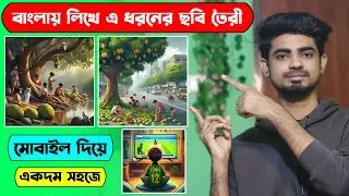 How to create viral AI image | Bing image creator Bangla Tutorial | Microsoft Bing image creator