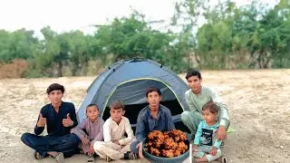Friends, Campfire & Late-Night Pakora Feast | Our Epic Camping Video