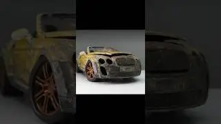 Bentley Continental Supersports Convertible Restoration #shorts #restoration