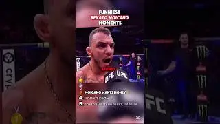 Funniest Renato Moicano Moments 🤣 #shorts #funny #ufc