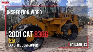 Monster CAT 836G Landfill Compactor &ndash; Big Power, Big Machine! Full Operations, Available for Sale