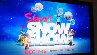 Slava's Snow Show,  Toronto, 8-Dec, 2018.