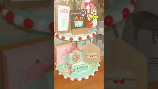 STUNNING Summer tiered tray diy😱#shorts #diy #miniature