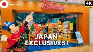 Disney Store Ikebukuro Tokyo FULL Tour 🇯🇵  | Japan-Exclusive Merch [4K]