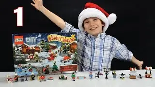 LEGO CITY Advent Calendar DAY 1 Christmas 2016 #60133