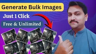 How To Generat Bulk Images Just 1 Click || Unlimited Free Images Generate From WHISK || Abid Bhai