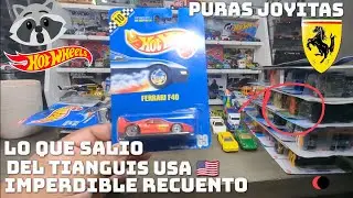 Recuento imperdible 🔥 Hot Wheels 🔥 Lo Que salio del TIANGUIS 🦝👍 USA 🇺🇲 increible 😳