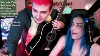 GABEPEIXE E FERBR CANTANDO BÊB4D0