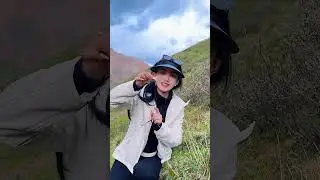 虫草季 第一次采挖 没上太高的山 \挖到了一根 特别特别珍贵🎈俄才仁