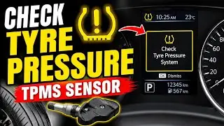 check tyre pressure monitoring system in creta /how to tyre pressure sensor repair 