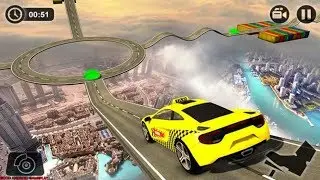 Impossible Taxi Driving Simulator Tracks - Android GamePlay FHD