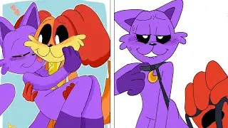 CatNap and DogDay A New Adornment Arrived | Poppy Playtime Chapter 4 | Comic Dub