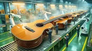 Inside The Factory | How Rare Exotic Wood Is Transformed into a $10,000 Masterpiece Instrument