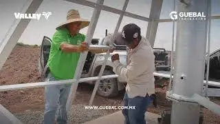 Guebal Irrigaci&oacute;n Recepci&oacute;n y Armado de Sistema de Riego por Aspersi&oacute;n Pivote Central Valley