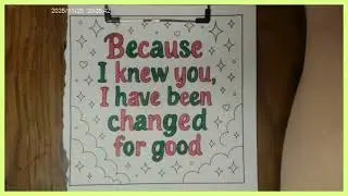 Coloring Wicked For Good Song Lyric 