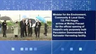 Environment Minister Visits Molloy Precast