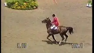 Olympics - 1984 - L A Games - Equestrian - Team Show Jump Finals - CAN Ian Millar + Big Ben