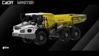 WYWROTKA KLOCKI CADA C61054W GOLIATH TECHNIC ZDALNIE STEROWANA RC
