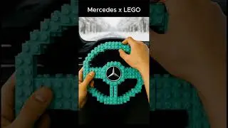 LEGO Mercedes Steering Wheel &mdash; Will It Snap or Steer? (POV)