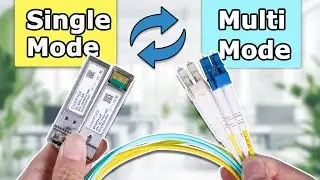 Live Test! Can Multimode Transceiver Work with Single Mode Fiber?And Vice Versa?