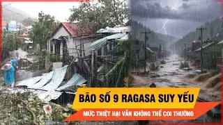 Nguy cơ vẫn r&igrave;nh rập: B&atilde;o Ragasa giảm cấp nhưng thiệt hại kh&oacute; lường| Thời sự