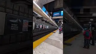 Glen Park BART Station in December! #bart #glenpark #station #trains #2025 #winter #christmas #sf