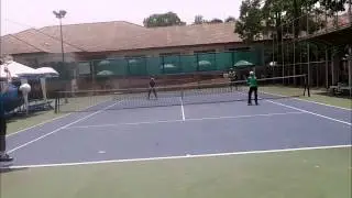 Team Tennis:  Team Darkside vs Banpha Mixed pt 2  2014 March