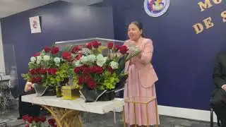 Predicando en 2° día de campaña en iglesia de Dios movimiento de Salvación, Rockville, MD, 04/27/25