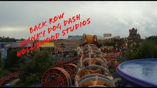 4K Back Row Slinky Dog Dash POV at Hollywood Studios Walt Disney World Florida