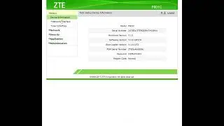 ZTE F601C ONT | CATV Configuration & Setup Guide
